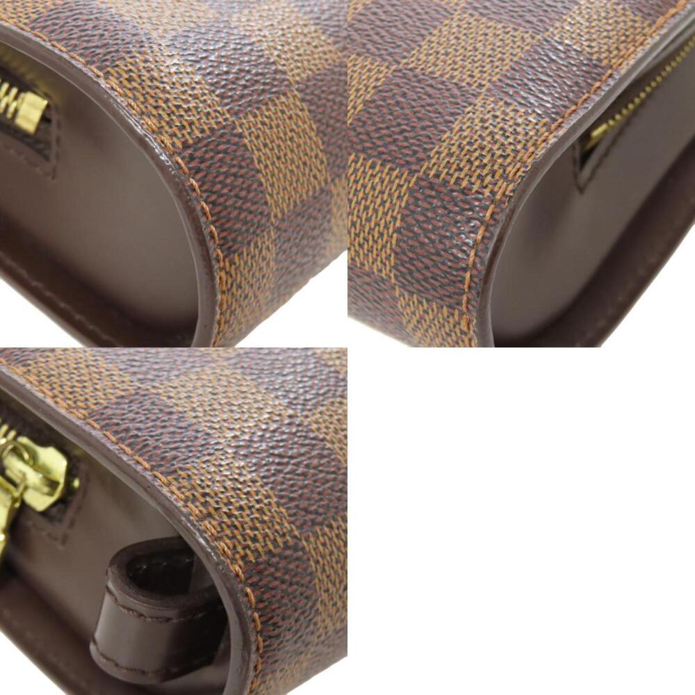 LOUIS VUITTON Brown Damier Canvas Clutch Bag - Picture 10 of 11
